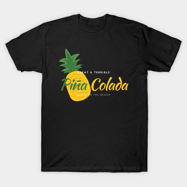 PIÑA COLADA (Dark) T-Shirt by A. R. OLIVIERI